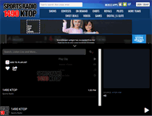 Tablet Screenshot of ktop1490.com